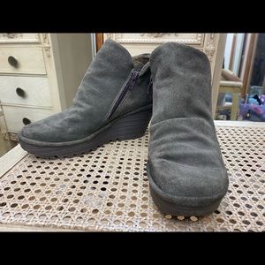 Fly London wedge booties